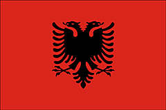 Bandiera Albania