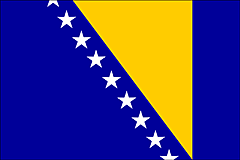 Bandiera Bosnia Erzegovina