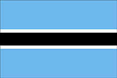 Bandiera Botswana