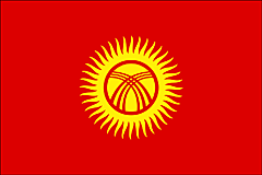 Bandiera Kirghyzistan