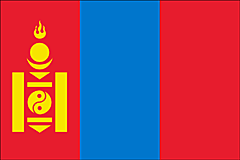 Bandiera Mongolia