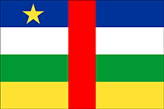 Central African Republic flag