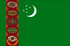 Turkmenistan flag