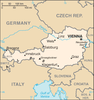 Mappa Austria