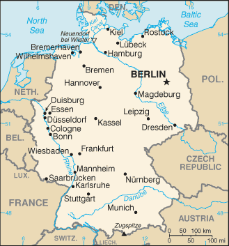 Mappa Germania