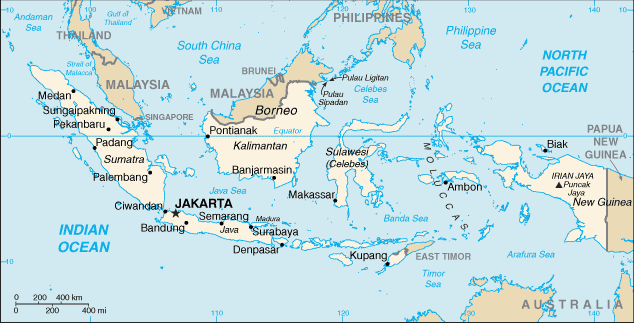 Mappa Indonesia