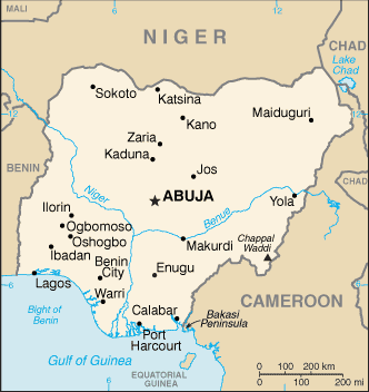 Mappa Nigeria