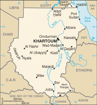 Mappa Sudan